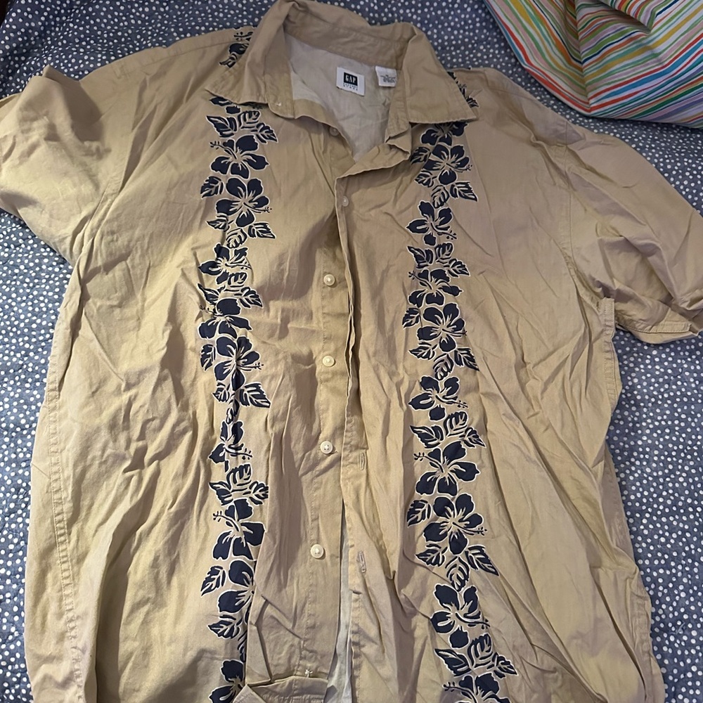 GAP Beige Casual Shirt